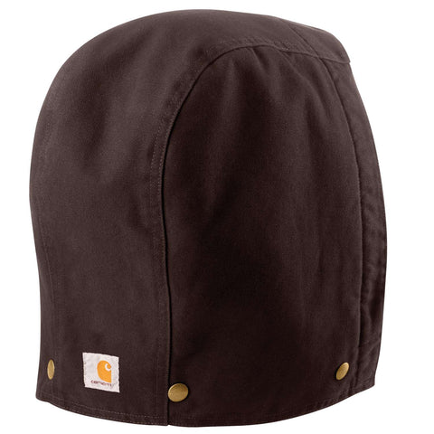 Back of Dark Brown Hood