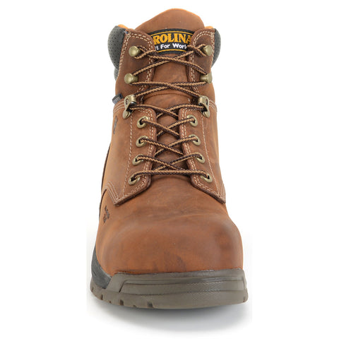 Carolina 6 inch mens Bruno safety toe work boot toe view