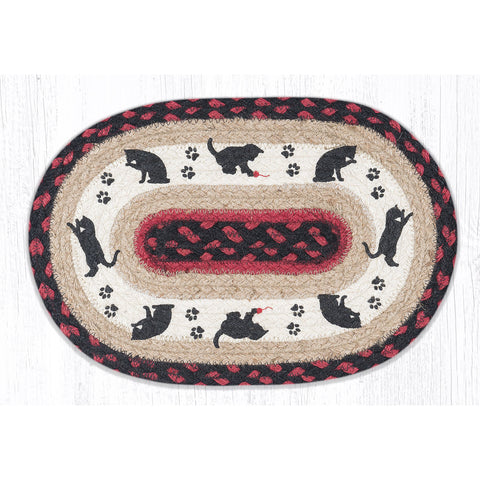 Cat and kittens table accent