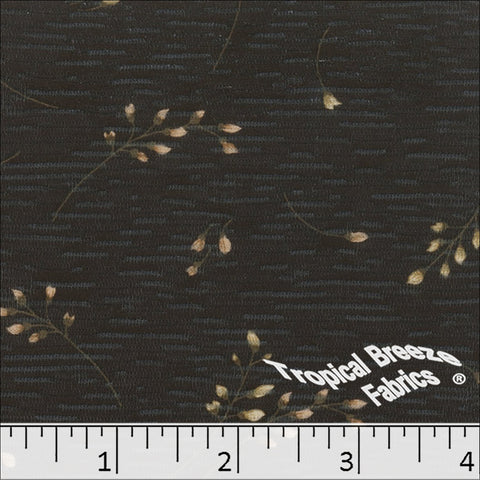 charcoal, Rebecca Knit Print Fabric 573523