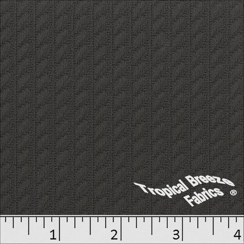 charcoal, Cable Rib Knit Fabric 323546