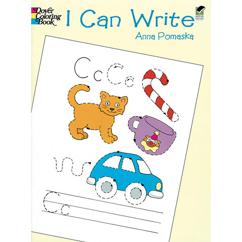 Dover I Can Write Activity & Coloring Book