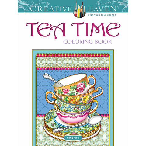 Dover Creative Haven Tea Time Coloring Book