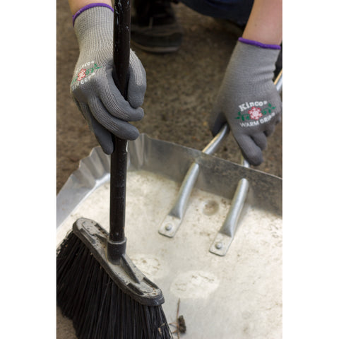Cleaning with gloves