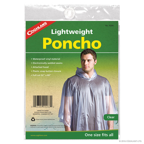 Clear Poncho