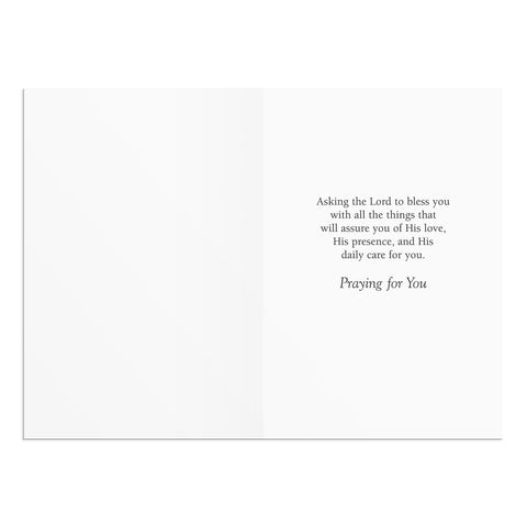 Praying for you card