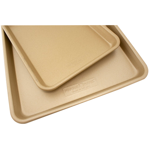 Close-up of baking sheet