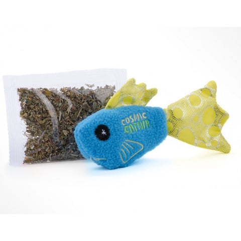 Cat toy with catnip