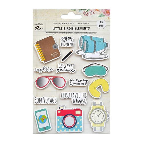 Let's Travel the World Stickers CR72002