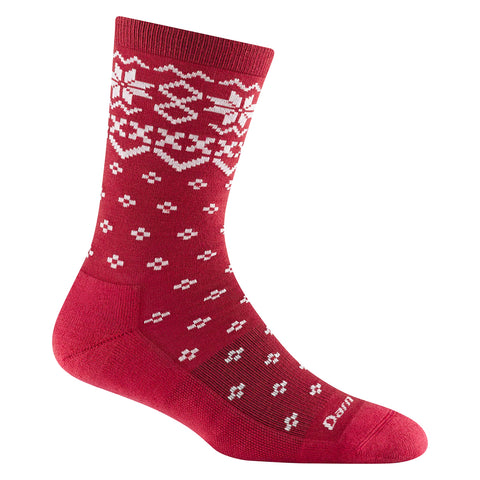 Cranberry Women's Shetland Crew Lightweight Lifestyle Sock 6088