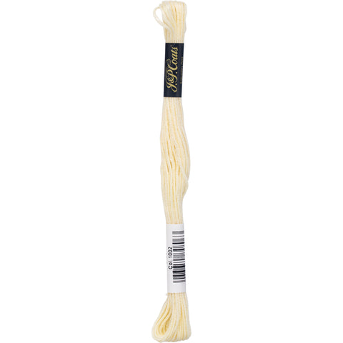 Cream embroidery floss