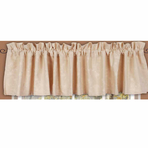 Candlwicking Valance-cream