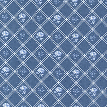 Blueberry Delight Collection Checks and Plaids Cotton Fabric 3032 dark blue