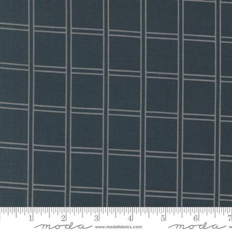 dark blue, Rainier Collection Checks and Plaids Cotton Fabric 38144