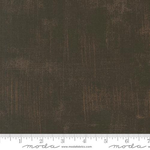 dark brown, Acorn Hollow Collection Grunge Cotton Fabric 30150