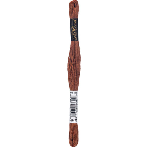 Dark brown embroidery floss
