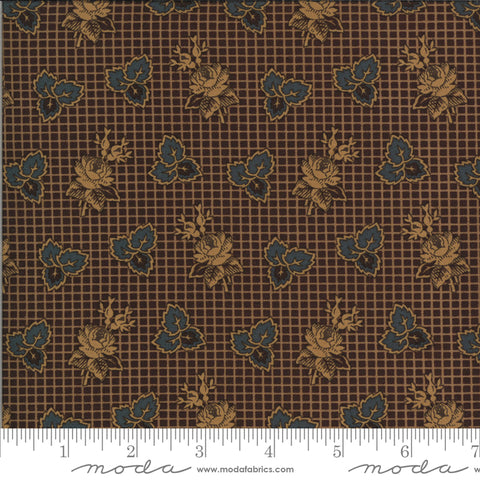 Dark brown fabric