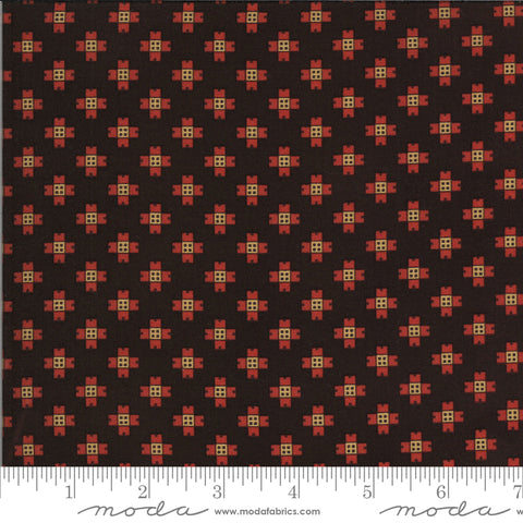 Dark brown fabric