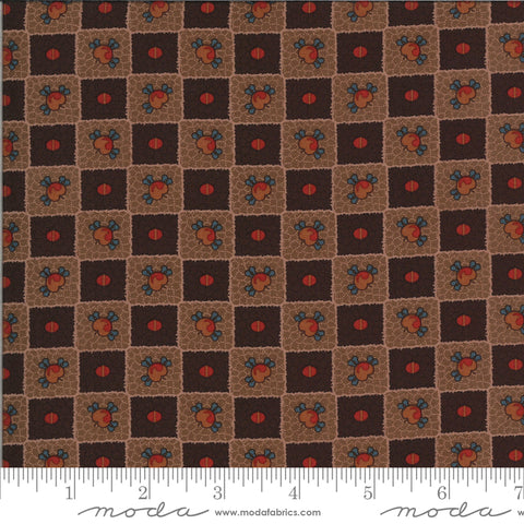 Dark brown fabric