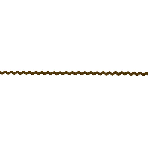 Dark brown rick rack