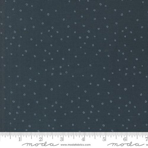 dark navy, Rainier Collection Dots Cotton Fabric 38149