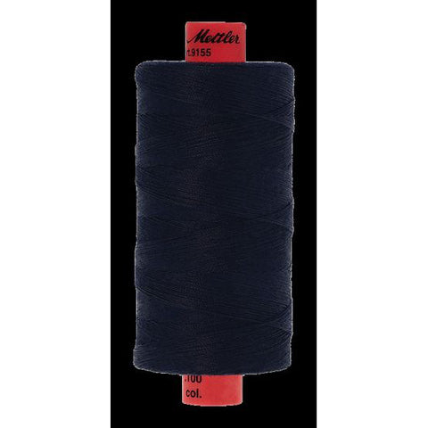 Darkest blue thread