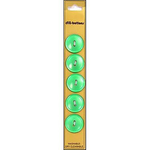 Green 19mm buttons