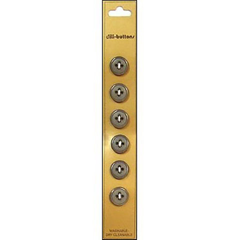 Gray 12 mm buttons
