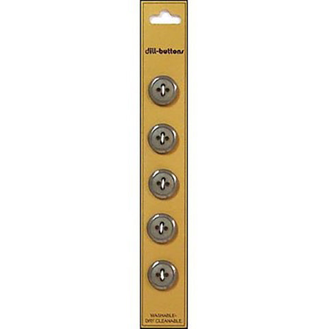 Gray 14 mm buttons