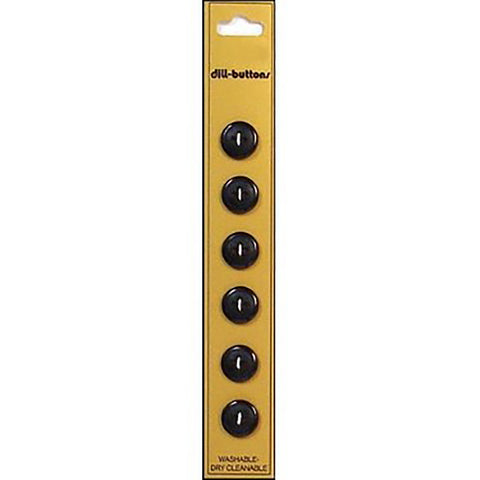 Black 12 mm buttons