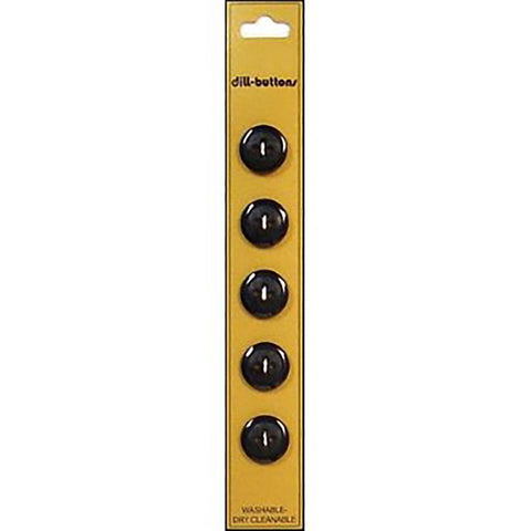 Black 14 mm buttons
