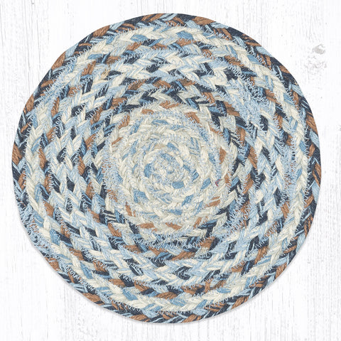 Denim blue trivet