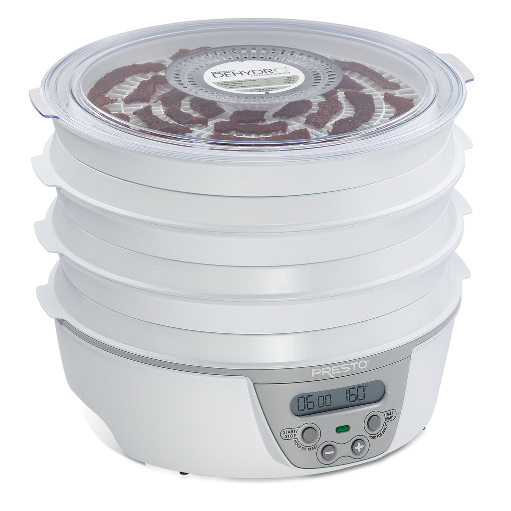 Weston 6-Tray Black Food Dehydrator with Temperature Sensor Yes