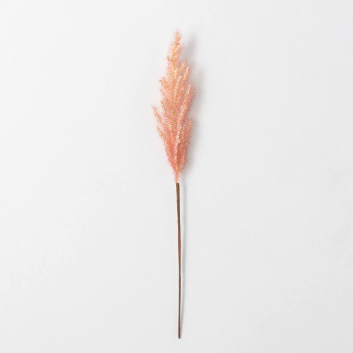Salmon-Peach Faux Dried Plume DL4102-PCH