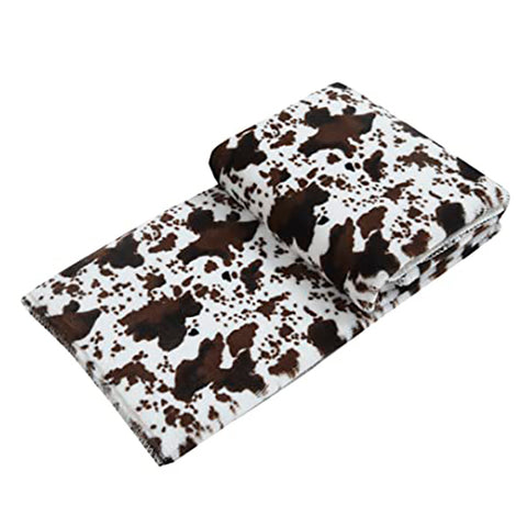 Chestnut Rodeo Sherpa Throw Blankets DTR1193