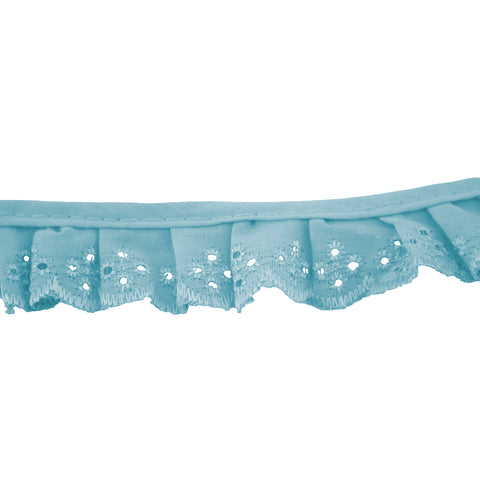 Ruffled Poly/Cotton Lace 1 In. 002495