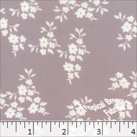 dusty lavender, Tamara Knit Floral Print Dress Fabric 578514