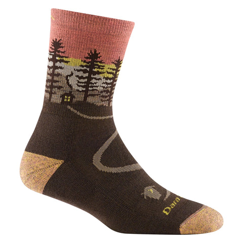 earth Women's Northwoods Micro Crew Lightweight Hiking Sock 5013