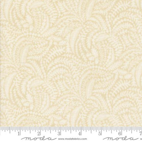 ecru, Acorn Hollow Collection Vines Cotton Fabric 30766