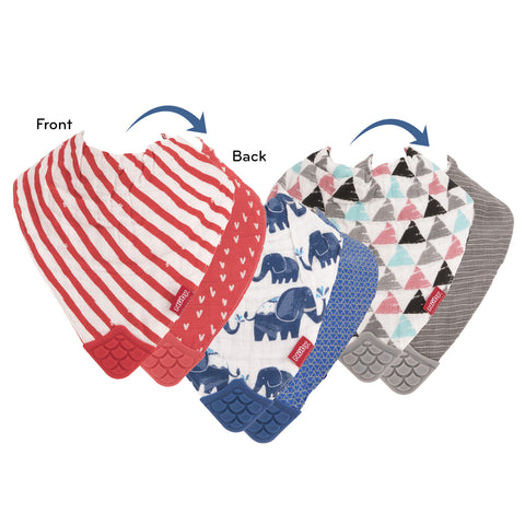 Teether bibs