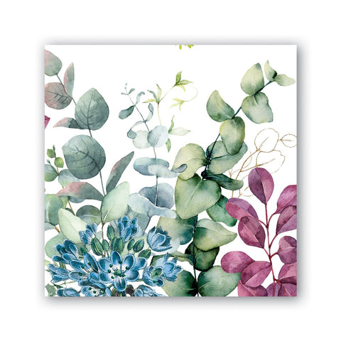 Eucalyptus cocktail napkins