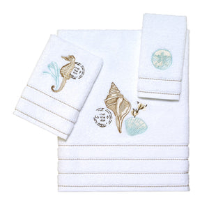 Towels with ocean theme