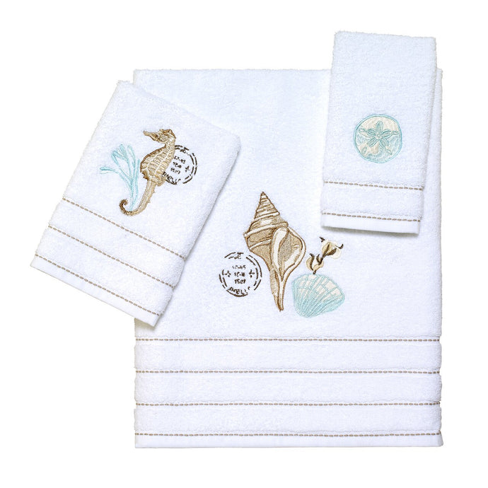 Towels with ocean theme