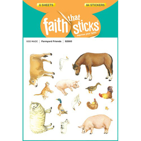 Farmyard Friends stickers