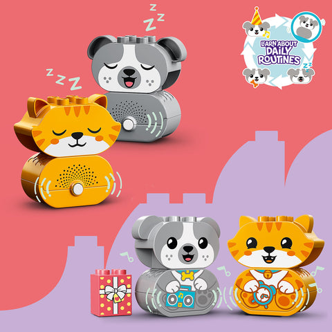 LEGO Duplo My First Puppy & Kitten With Sounds Building Toy 10977
