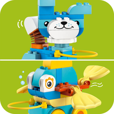 LEGO Duplo Town 3 in 1 Animals on Wheels 10448