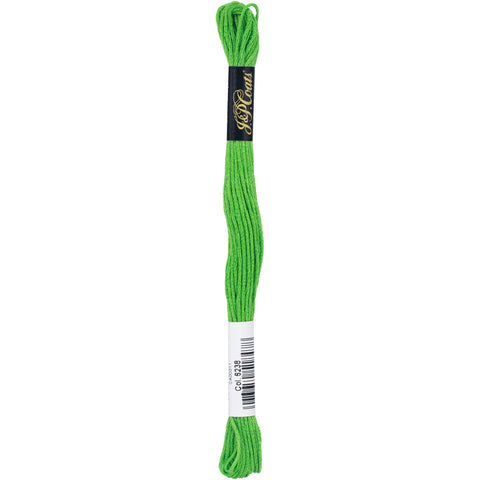 Fern green embroidery floss