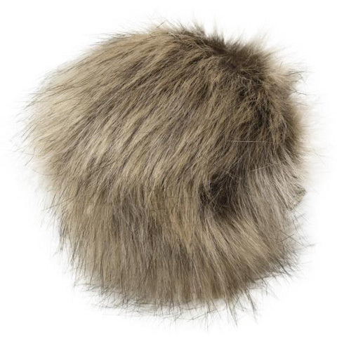 Shepherd Faux Fur Pom Pom with Loop FFPALL-83
