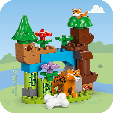 LEGO Duplo Town 3 in 1 Wild Animal Families Building Toy 10446