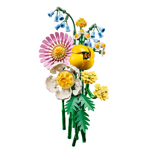 finished, LEGO Botanicals Petite Sunny Bouquet Flower Set 10347